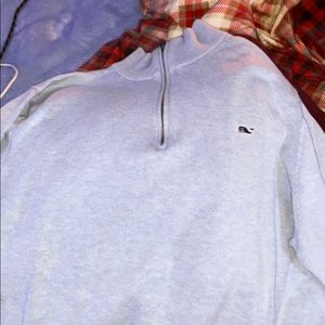 Vineyard vines Chambray Quarter zip